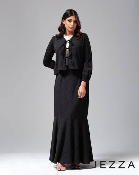 Bow-Front Crop & Mermaid Skirt Elegance 64351